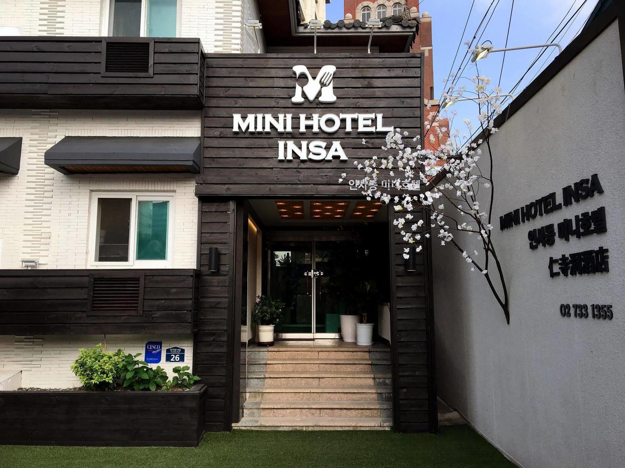 Mini Hotel Insa Seoul Exterior foto